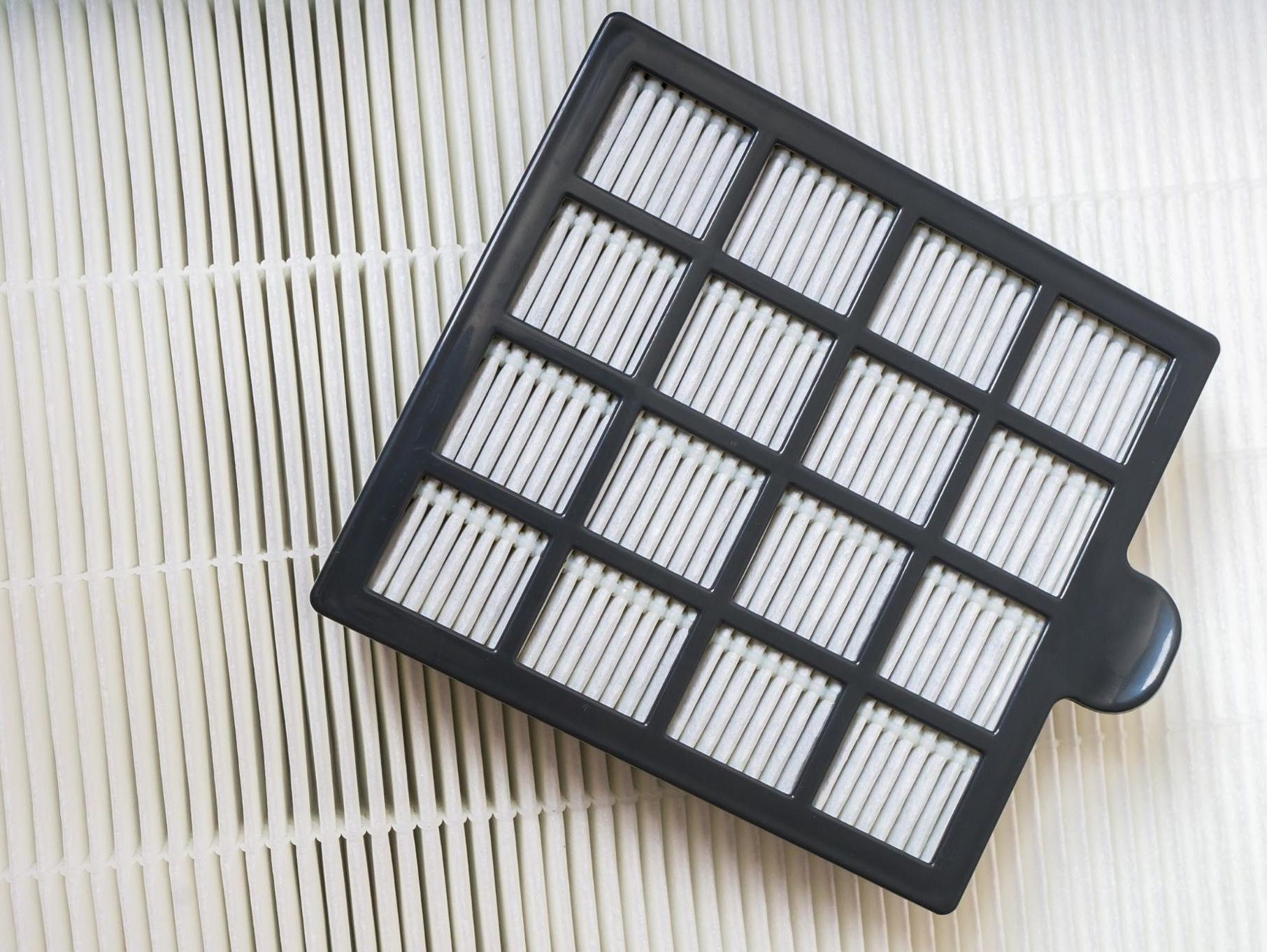 Two sizes of clean filters